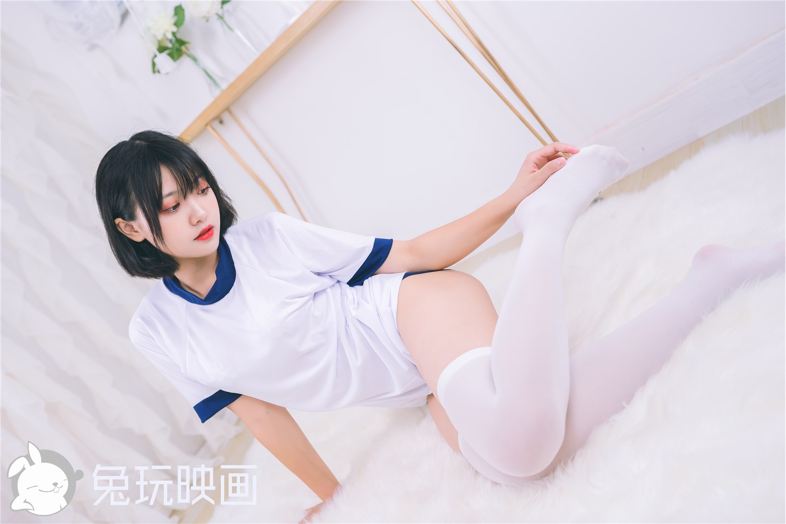 Rabbit playing with Yinghua VOL.086 Vigorous Girl(20)